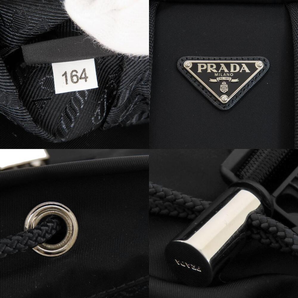 Prada Logo Backpack Rucksack Daypack - Picture 7 of 11